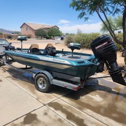 1996 Ranger Bass Boat 