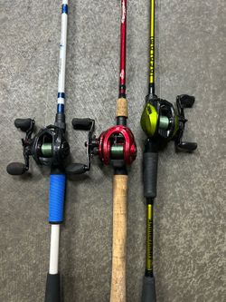 Baitcaster fishing combos