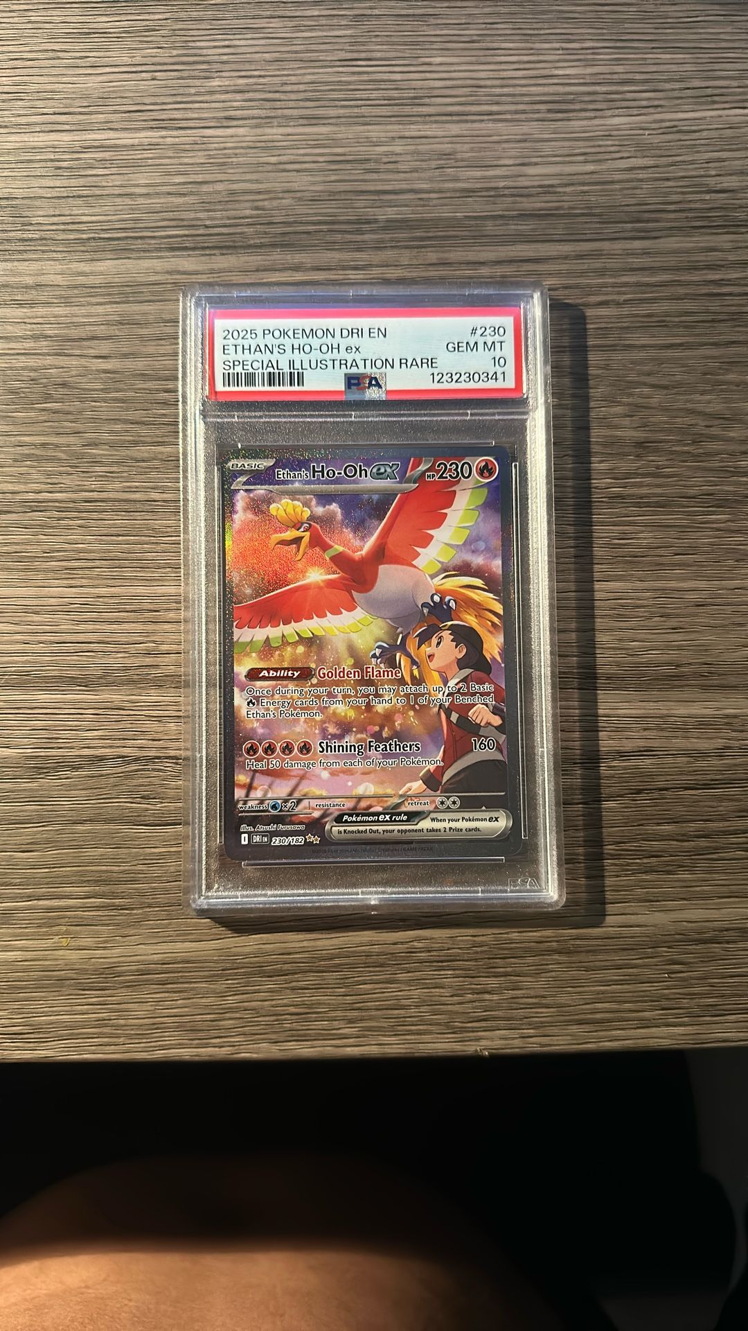 Ethan’s Ho Oh PSA 10