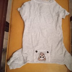 Dog Pajamas Poo Imoji (M)