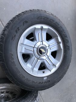 Chevy Tahoe 265 65 18