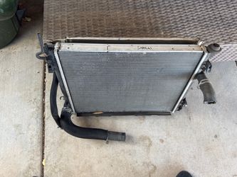 Hellcat charger radiator & ac condenser
