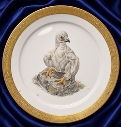 Bald Eagle "Young America 1776" Plate by Edward Marshall Boehm Limited Ed. 1973