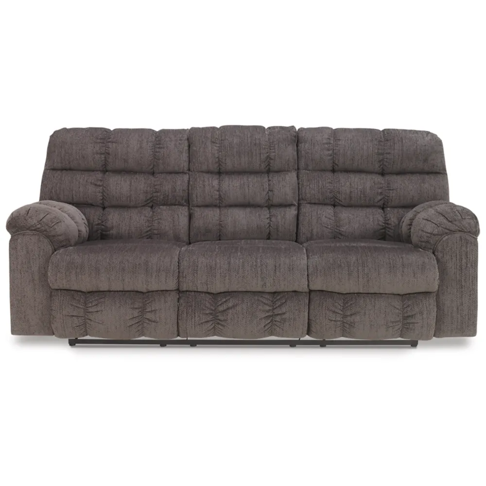 Acieona Reclining Sofa with Drop Down Table Sizzling Savings Event