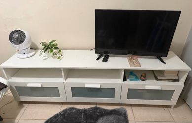 IKEA white TV unit