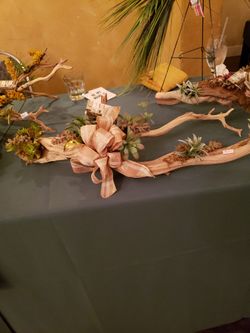 Holiday Centerpieces One Of A Kind Ghostwood Faux Succulents