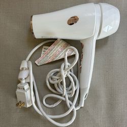 T3 Featherweight 3i Professional Ionic Hair Dryer - White