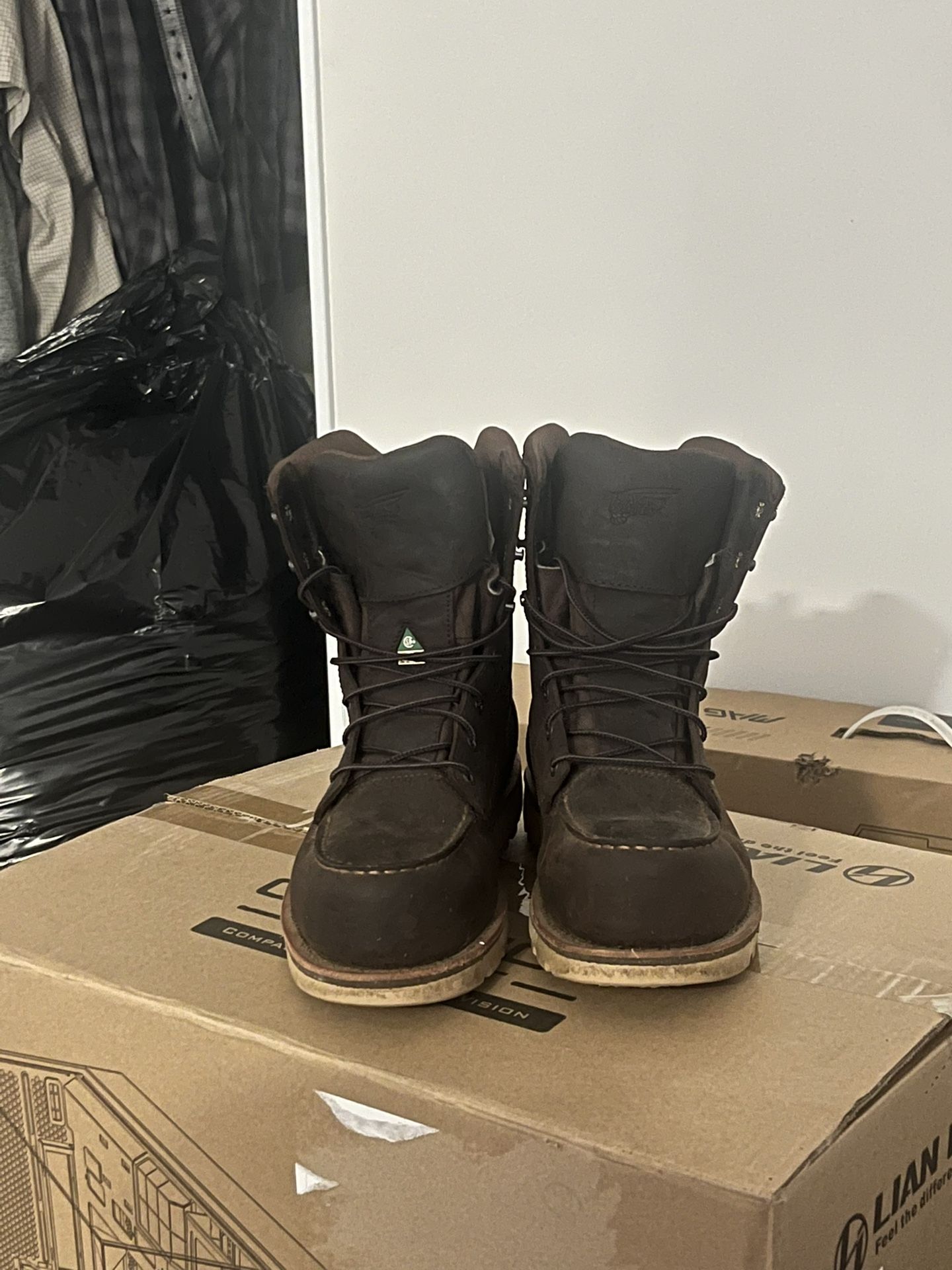 Red Wing Steel Toe Boots