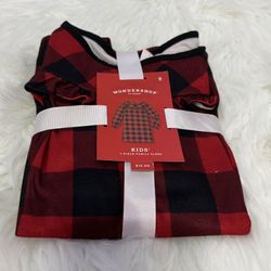 New! Wondershop Buffalo Plaid Girls Nightgown *Size 5