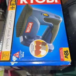 RYOBI Power Tool Corner Cut Finish Sander