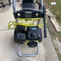 Pressure Washer Ryobi 2,900 Psi Everything Working Very Good As Is No Money Back No Returned 