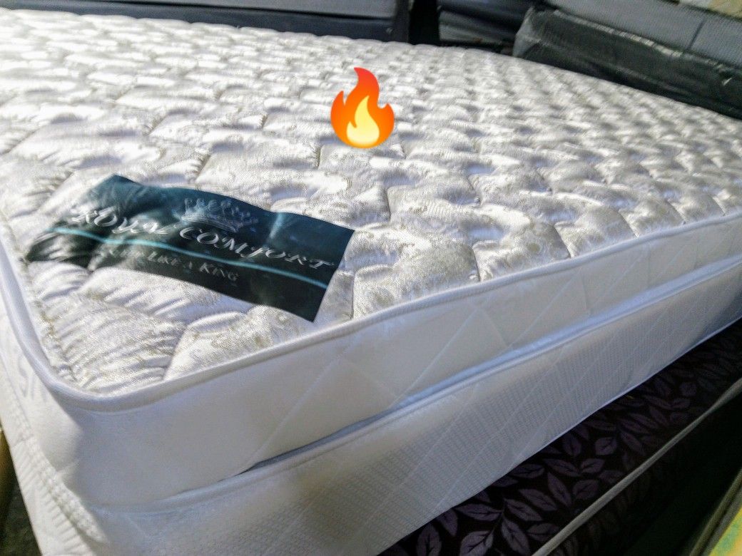 $199 Queen Pillow Top Mattress Only Brand New Free Delivery Same Day