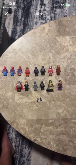 LEGO Marvel Superhero Minifigures Lot