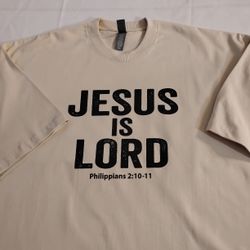 Jesus Is Lord Heavyweight Tshirts