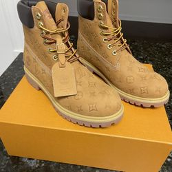 Louis Vuitton Monogram Timberlands 