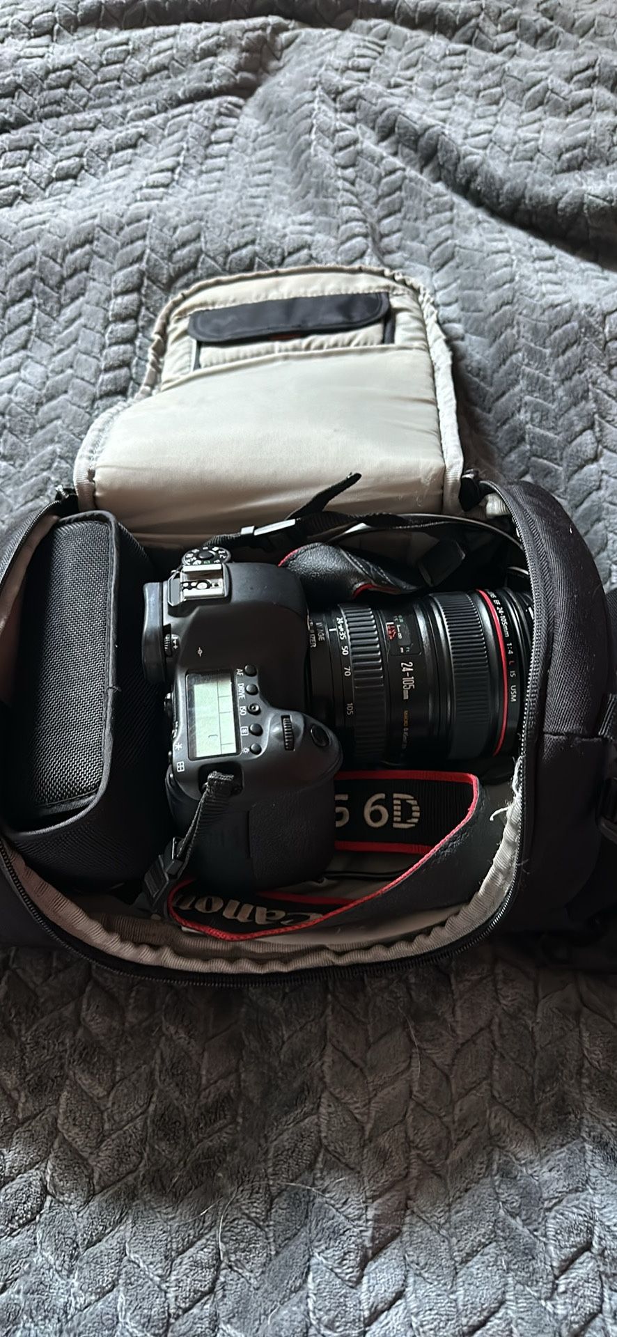 Canon EOS 6D Full Frame Camera With Lenses, External Flash And Backpack