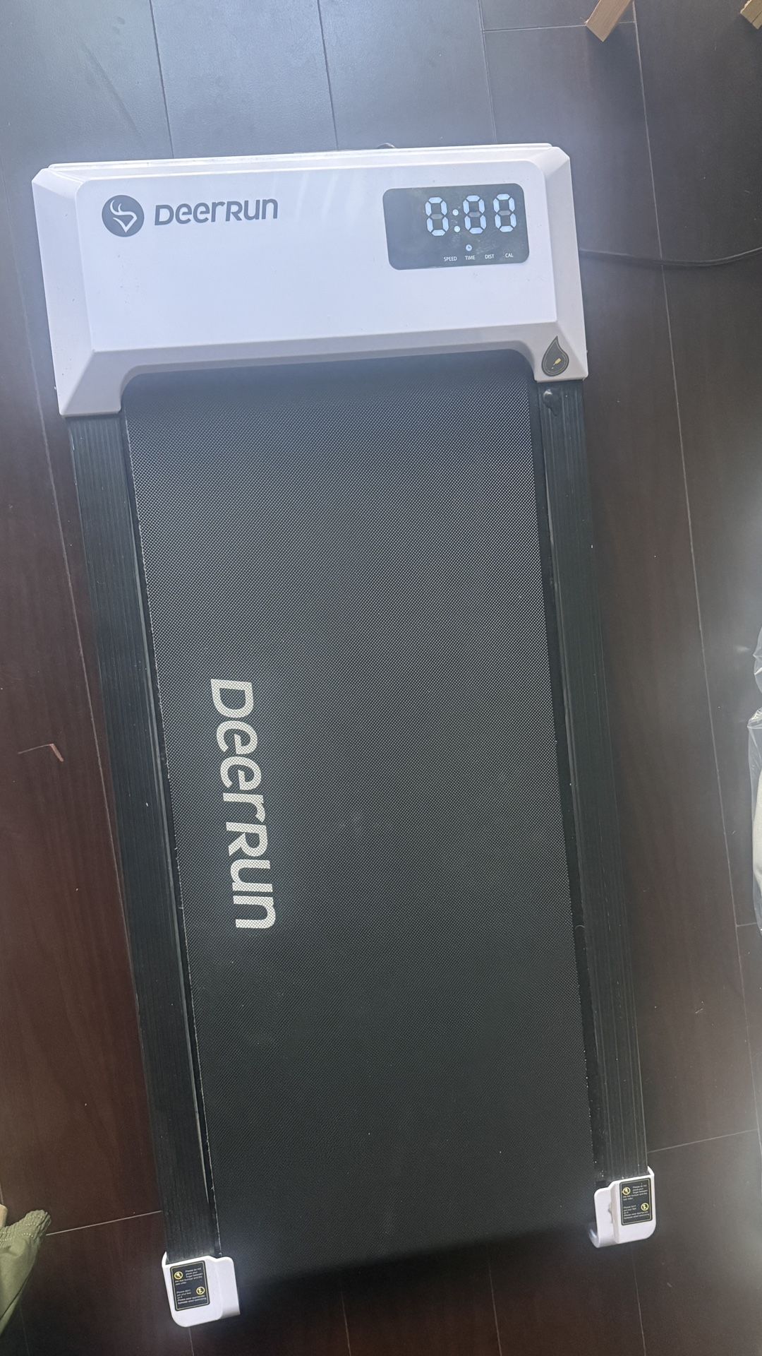 Walking Pad Treadmill Under Desk, 2 in 1 Walking Pad Portable Treadmill with 265lbs Capacity