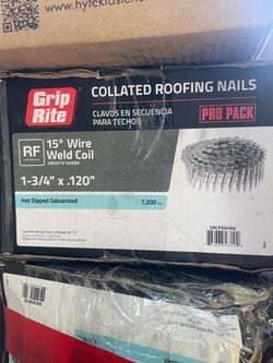 Grip rite roofing nails