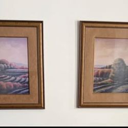 Large pictures in beautiful glass frame