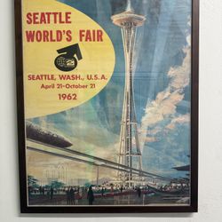 Earle Duff, Original 1962 Worlds Fair Print 