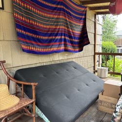 Black Futon Couch - $50