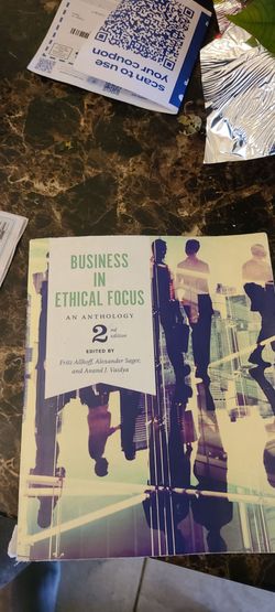 Business in Ethical Focus: An Anthology - Second Edition
2nd Edition
$20
Used book great condition only some highlighting.
University of redlands