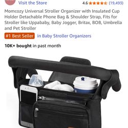 Mom Cozy Universal Stroller Organizer 