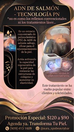 Adn salmon ampolleta para facial