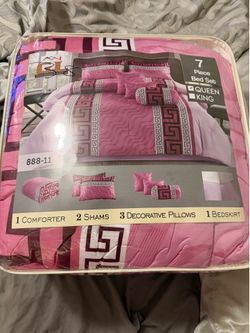Queen 7pc Bedding Set