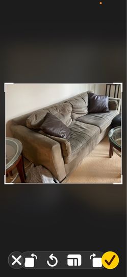 FREE  Suede Classic Sofa