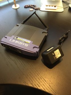 Linksys WRT54G Wi-Fi Wireless-G Broadband Router