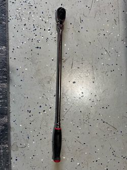 Snap On SHLF80A 1/2” Drive Duel 80 technology soft grip long handle Flex Head ratchet