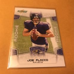Joe Flacco Baltimore Ravens 2008 Score Rookie Card RC #344 /. New York Jets 🏈