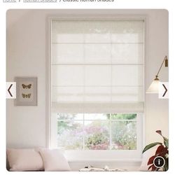 Roman Shades/Blinds