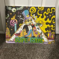 The Dope Game Printed Canvas 18x24 