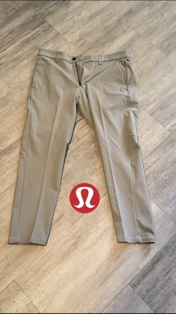 Light grey lululemon commission pants Size 34