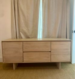 Mid-Century Wood Credenza Dresser (OBO)