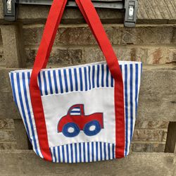 Cute Truck Tote Bag - Great For Kids Tote For Groceries, Gift 
