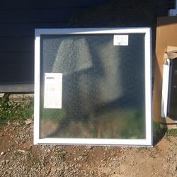 4 By 4 Foot Obscured Glass Fixed Window