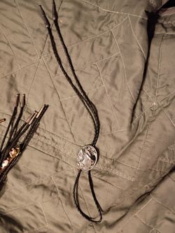 Silver Bolo Tie