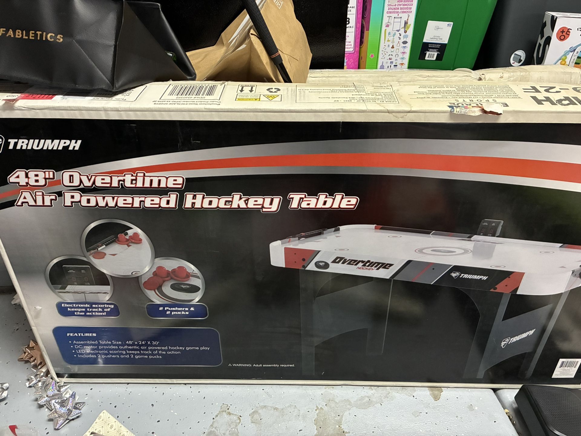 Air Hockey Table. And Work Bench