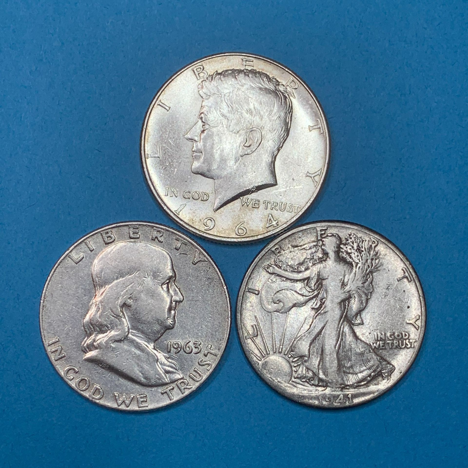 The Last Three American Silver Half Dollars