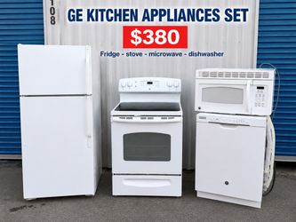 GE Kitchen Appliances Set
