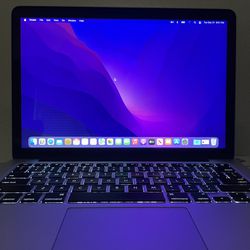 MacBook Pro 13” i7 16gb RAM 500gb SSD
