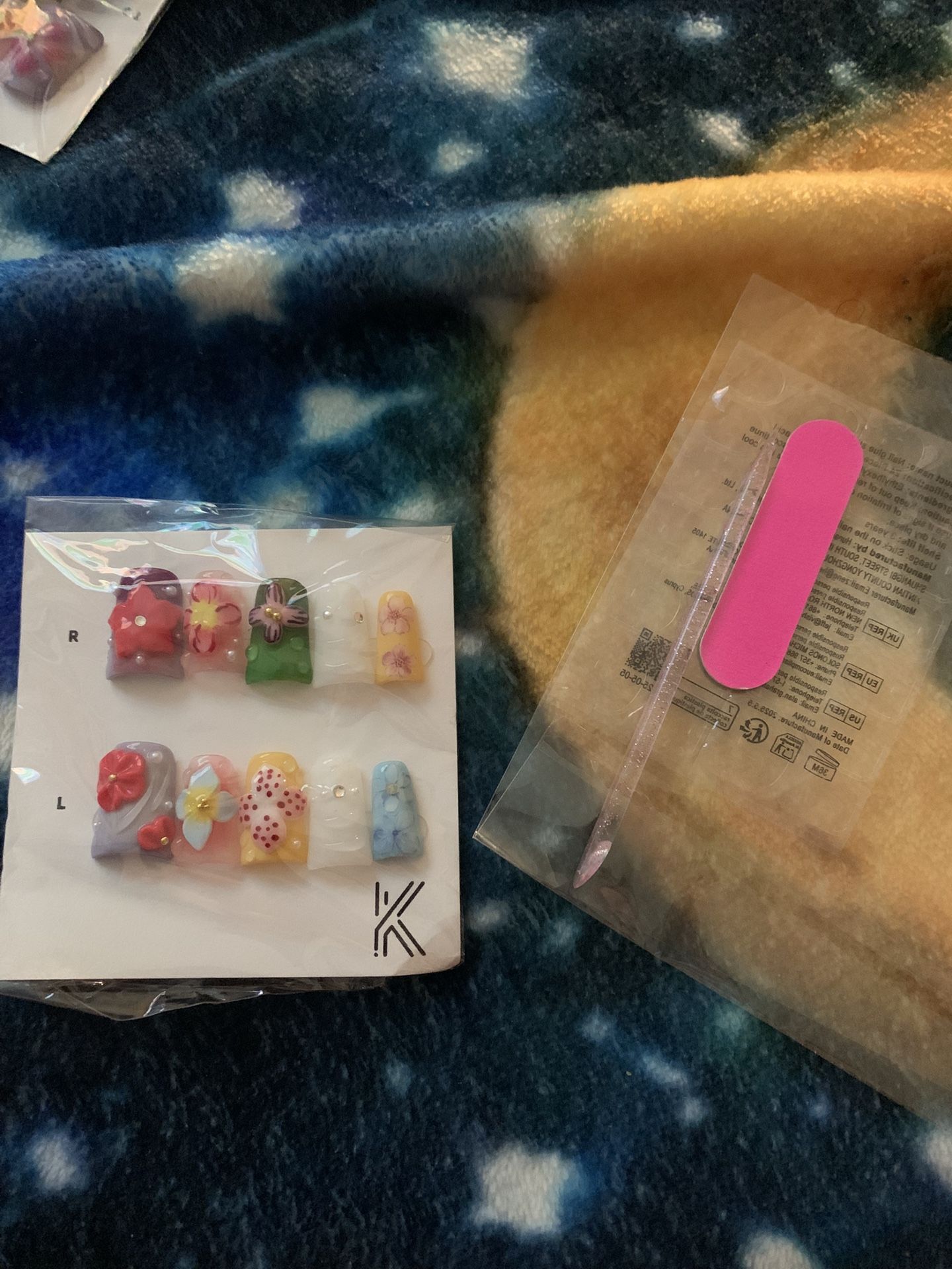 Y2K Reusable Duck Press-On Nails (10 Pcs)