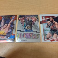 2023 Panini Select UFC Amanda Nunes #78 Bantamweight
& Bonus Ufc Cards