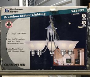 Hardware House 544452 Bristol 5 light Chandelier