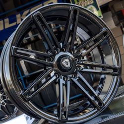 4 NEW Wheels, Rims 16x7 (5x114.3/120) Gloss Black Wheels (Set of 4) Only $699