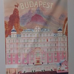 The Grand Budapest Hotel Canvas Art Poster 