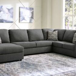 New Gray Or Linen Best Selling Sectional Sofa Couch 